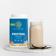 Load image into Gallery viewer, Sunwarrior - Warrior Blend Vanilla Protein - Pea Protein Powder: 375g