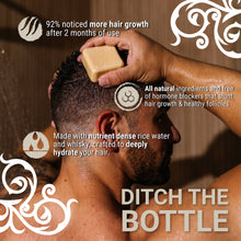 Load image into Gallery viewer, Viori Beauty - Men’s Shampoo Bar Dry Hair & Scalp | Charred Patchouli 3PK