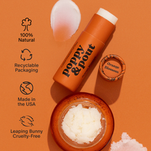 Load image into Gallery viewer, Poppy & Pout - Lip Care Duo, Orange Blossom