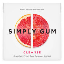 Load image into Gallery viewer, Simply Gum - Cleanse Chewing Gum- Natural + Plastic-Free | 12 Pack