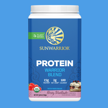 Load image into Gallery viewer, Sunwarrior - Warrior Blend Berry Shortcake Protein - Pea Protein Powder: 750g
