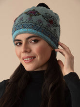 Load image into Gallery viewer, WUAMAN - Alpaca - Eva Alpaca Hat | Hand Embroidered | Fall: Taupe