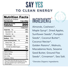 Load image into Gallery viewer, YES Bar® - Low Sugar Snack Bars - Apple Cinnamon Crisp - Premium Real Food Snack Bar