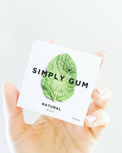 Load image into Gallery viewer, Simply Gum - Peppermint Chewing Gum - Natural + Plastic-Free | 12 Pack