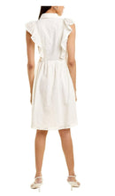 Load image into Gallery viewer, French Connection Women's Duna Lawn Embroidery Dress, XXS, White
