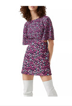 Load image into Gallery viewer, French Connection Women's Floral Cutout Dress, Purple, Size 4