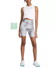 Load image into Gallery viewer, Nike One Women's Sky-Dyed Active Shorts, Green, XL