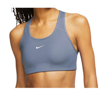 Load image into Gallery viewer, Nike Women's 1-Piece Pad Medium Impact Sports Bra, Navy Blue, Small