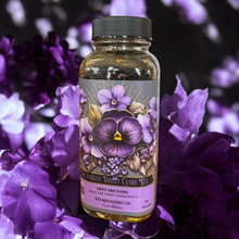 Load image into Gallery viewer, Montana Farmacy - Vintage Victorian Violet Candy Tea Candied French Tea in Jar