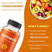 Load image into Gallery viewer, NutraChamps - Turmeric & Ginger Gummies