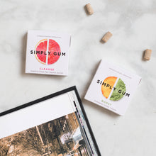 Load image into Gallery viewer, Simply Gum - Cleanse Chewing Gum- Natural + Plastic-Free | 12 Pack