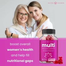 Load image into Gallery viewer, NutraChamps - Women's Multivitamin Gummies