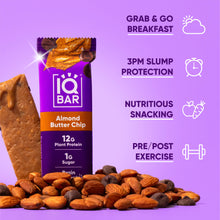 Load image into Gallery viewer, IQBAR - IQBAR Almond Butter Chip | Brain + Body Keto Protein Bars