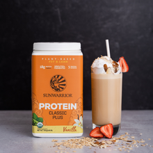 Load image into Gallery viewer, Sunwarrior - Classic Plus Vanilla - Pea & Chia Protein Powder: 375g