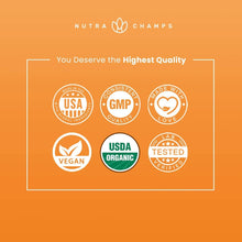 Load image into Gallery viewer, NutraChamps - Organic Maca Root Capsules | Supports Mood, Reproduction
