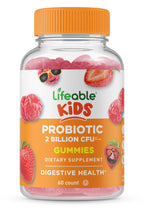 Load image into Gallery viewer, Lifeable - Lifeable Probiotics for Kids 2 Billion CFU Gummies: Berry Flavor / 60 Gummies