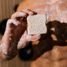 Load image into Gallery viewer, Viori Beauty - LIMITED Men's Body Scrub Bar | Aged Sandalwood