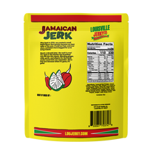 Load image into Gallery viewer, Louisville Foods - Vegan & Plant Based Small Batch Jamaican Jerk Jerky 3 oz