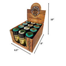 Load image into Gallery viewer, Honey House Naturals - Bee Manly Foot Bar Display - 12 Piece - Free Tester: Assorted