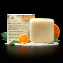 Load image into Gallery viewer, Viori Beauty - Rice Water Conditioner Bar | Citrus Zest EO | Oily Hair