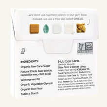 Load image into Gallery viewer, Simply Gum - Wintergreen Chewing Gum - Natural + Plastic-Free | 6 Pack