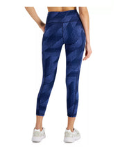 Load image into Gallery viewer, Ideology Women's Compression Geometric 7/8 Leggings (Indigo, XS)
