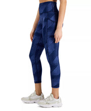 Load image into Gallery viewer, Ideology Women's Compression Geometric 7/8 Leggings (Indigo, XS)