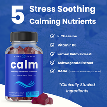 Load image into Gallery viewer, NutraChamps - Calm Gummies - Stress Reduction : 2 Pack