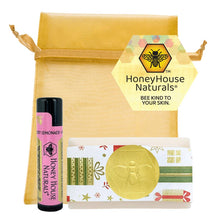 Load image into Gallery viewer, Honey House Naturals - Holiday Mini Soap & Lip Butter Gift Set - Individual : Lavender