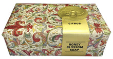 Load image into Gallery viewer, Honey House Naturals - Florentine Paper Wrapped Soap - 3.5 oz: Citrus