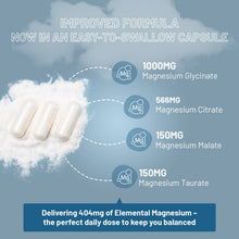 Load image into Gallery viewer, Prowise Healthcare - Magnesium Glycinate Complex 4 in 1 - 1866mg 90 Vegan Capsule