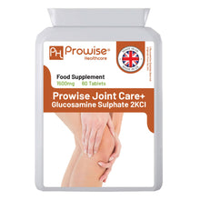 Load image into Gallery viewer, Prowise Healthcare - Glucosamine Sulphate 2KCL 1500mg 60 Tablets I High Strength