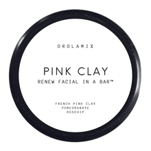 Load image into Gallery viewer, Orglamix - Pink Clay Renew Facial in a Bar™ | Soap Free Cleanser