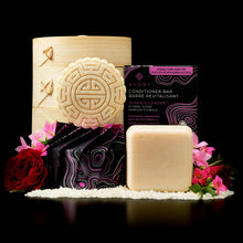 Load image into Gallery viewer, Viori Beauty - Shampoo Bar & Conditioner w/ Bamboo holder | Terrace Garden: Terrace Garden