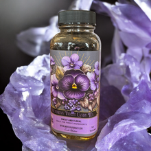 Load image into Gallery viewer, Montana Farmacy - Vintage Victorian Violet Candy Tea Candied French Tea in Jar