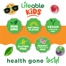 Load image into Gallery viewer, Lifeable - Lifeable - Kids Lutein and Zeaxanthin Gummies