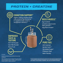Load image into Gallery viewer, Sunwarrior - Warrior Blend Strength Pea Protein + 5g Creatine - Chocolate: 574g