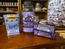 Load image into Gallery viewer, Montana Farmacy - Vintage Victorian Violet Candy Tea Candied French Tea in Jar
