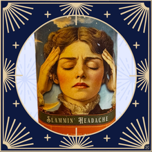 Load image into Gallery viewer, Montana Farmacy - Slammin' Headache Loose Leaf Tea glass jar supports head pai