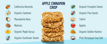 Load image into Gallery viewer, YES Bar® - Low Sugar Snack Bars - Apple Cinnamon Crisp - Premium Real Food Snack Bar