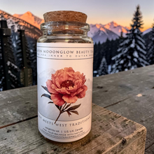 Load image into Gallery viewer, Montana Farmacy - Alpenglow Moon Glow Beauty Tea West meets TCM Herbal