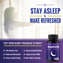 Load image into Gallery viewer, NutraChamps - DreamRite - Sleep Aid
