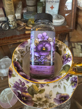 Load image into Gallery viewer, Montana Farmacy - Vintage Victorian Violet Candy Tea Candied French Tea in Jar