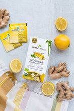Load image into Gallery viewer, Miracle Tree - Organic Moringa Tea: Lemon & Ginger