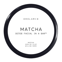 Load image into Gallery viewer, Orglamix - Matcha Detox Facial in a Bar™ | Purifying Soap Free Cleanser