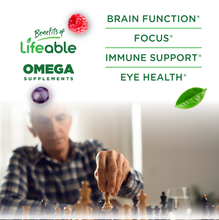 Load image into Gallery viewer, Lifeable - Lifeable - Omega 3 6 9 Gummies for Adults, 60 ct