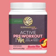 Load image into Gallery viewer, Sunwarrior - Hawaiian Vibes Active Pre-Workout For Her Drink Powder