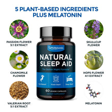 Load image into Gallery viewer, Excel Nutritionals LLC DBA Phi Naturals - Natural Sleep Aid Herbal Supplement: 1-Pack
