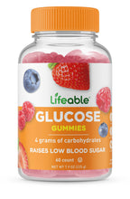 Load image into Gallery viewer, Lifeable - Lifeable Glucose Gummies - Raise Low Blood Sugar, 60 Gummies: Berry Flavor / 60 Gummies