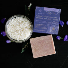 Load image into Gallery viewer, Viori Beauty - Rice Water Conditioner Bar | Purple Toning | All Hair